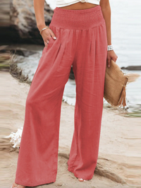 BreezeEase Loose Fit Pants-Orange-32-34-State of Style