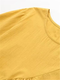 Breezy Plus Size Cotton Top-White-2XL-State of Style