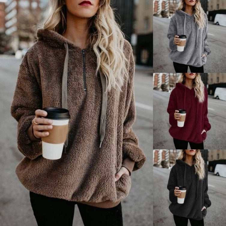 BriannasShirt | Elegant & Cosy Women's Knit Jumper-Brown-S-State of Style