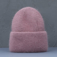 Brielle Rabbit Fur Hat | Warm and Stylish-Bordeaux-State of Style