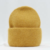 Brielle Rabbit Fur Hat | Warm and Stylish-Yellow-State of Style