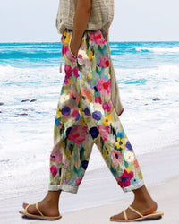 Bright Coloured Ladies Jogging Trousers - Juno-S-State of Style