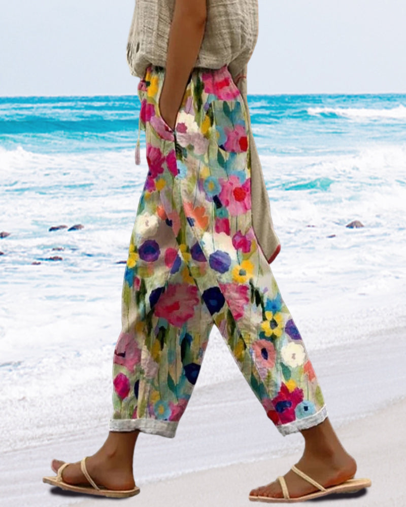 Bright Coloured Ladies Jogging Trousers - Juno-S-State of Style