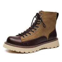 British Retro Leather Boots Leon – Stylish & Comfortable Fit-Brown-5.0-State of Style