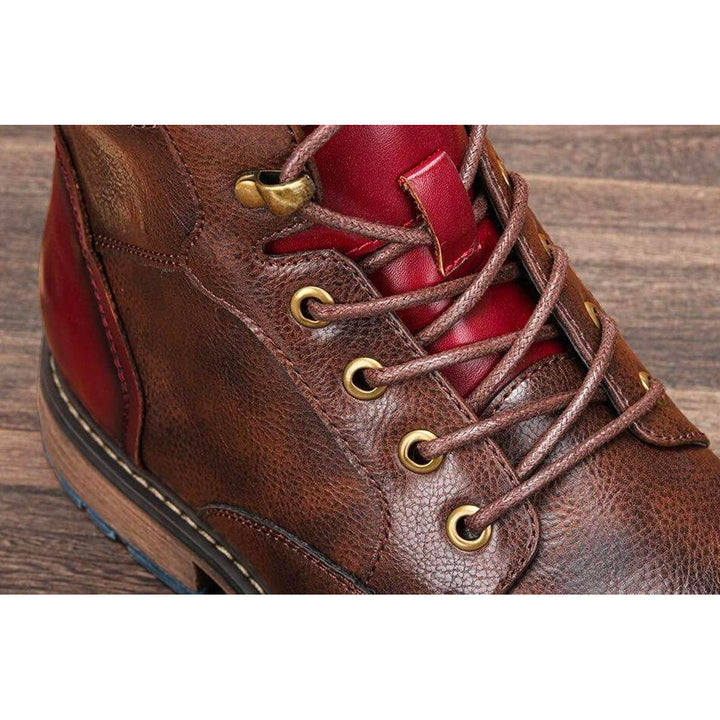 Brown Men's Oxford Boots – Jules-8-State of Style