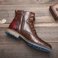 Brown Men's Oxford Boots – Jules-8-State of Style