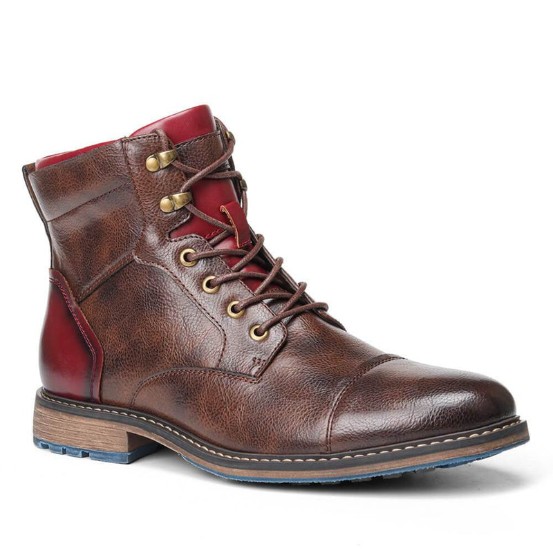 Brown Men's Oxford Boots – Jules-8-State of Style