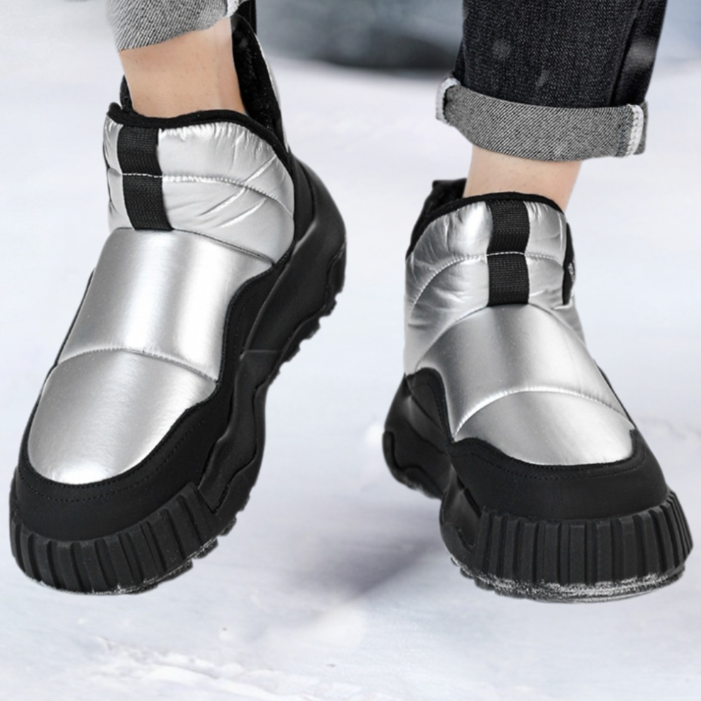 Buckle Winter Boots for Men - NordicTrail-Silver-6-State of Style