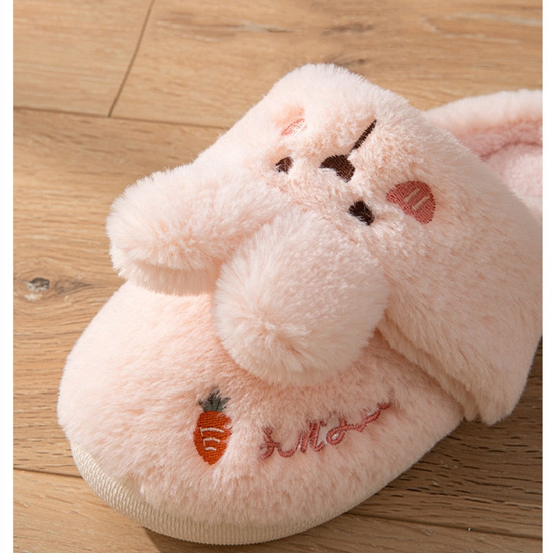 Bunny Slippers – Cozy & Adorable Indoor Footwear-Pink-5.0-6.0-State of Style