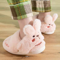 Bunny Slippers – Cozy & Adorable Indoor Footwear-Pink-5.0-6.0-State of Style