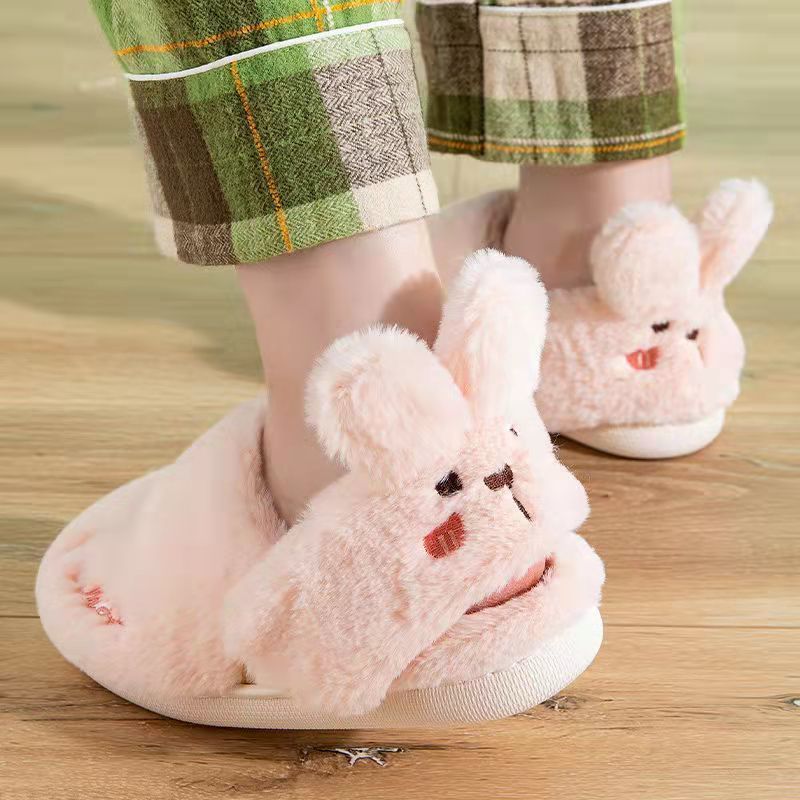 Bunny Slippers – Cozy & Adorable Indoor Footwear-Pink-5.0-6.0-State of Style