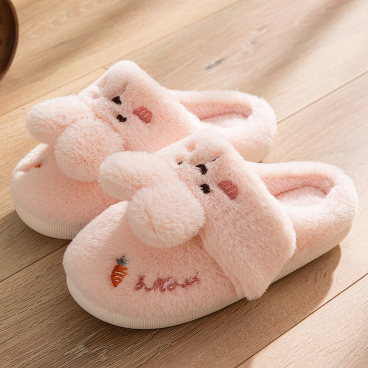 Bunny Slippers – Cozy & Adorable Indoor Footwear-Pink-5.0-6.0-State of Style