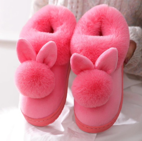 Bunny Slippers | Soft, Cozy & Adorable-Red-7.5-State of Style