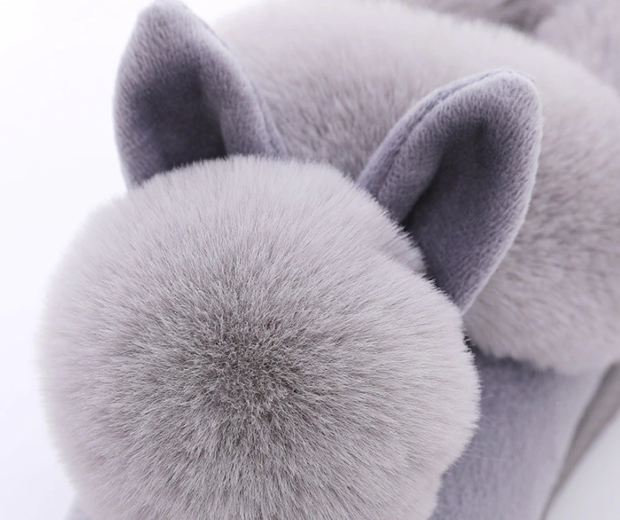 Bunny Slippers | Soft, Cozy & Adorable-Red-7.5-State of Style