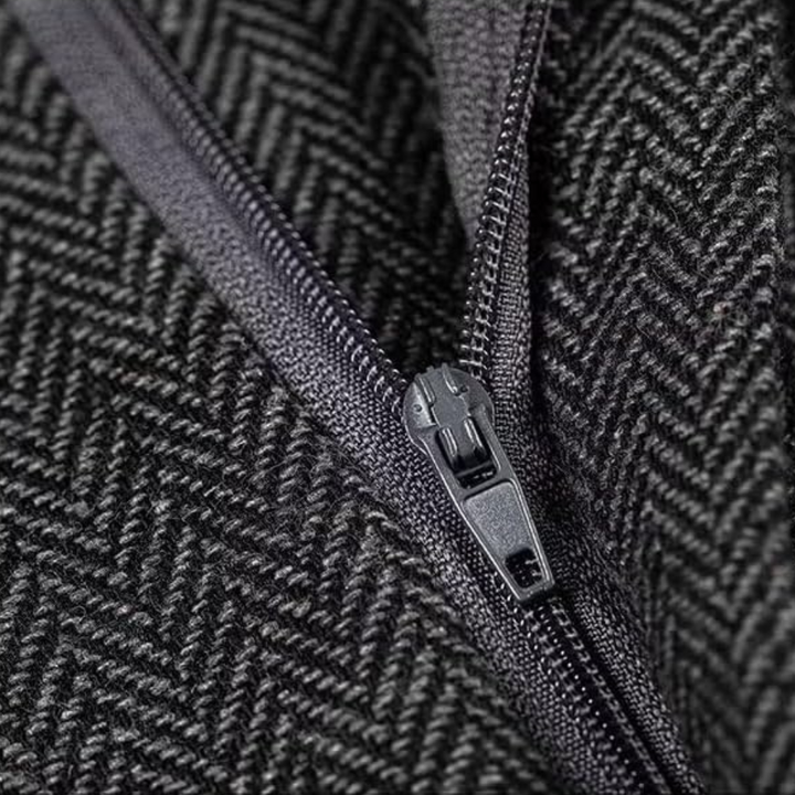 Business Stylish Three-Piece Suit for Men - Dorian-Black-S-State of Style