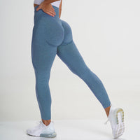 Butt-Lifting Ladies Leggings with High Waist - ElevateFit-Blue-S-State of Style