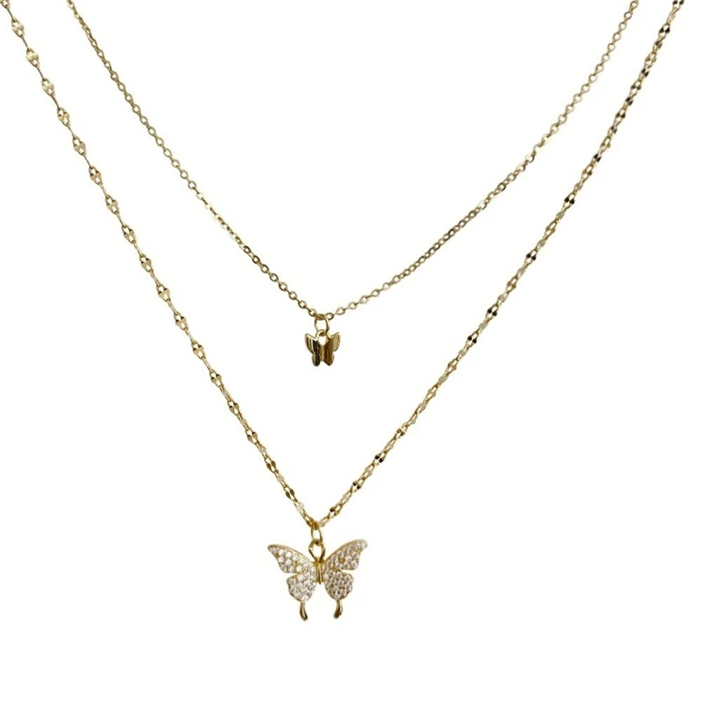Butterfly Necklace for Women | Elegant Butterfly Pendant-Silver-State of Style