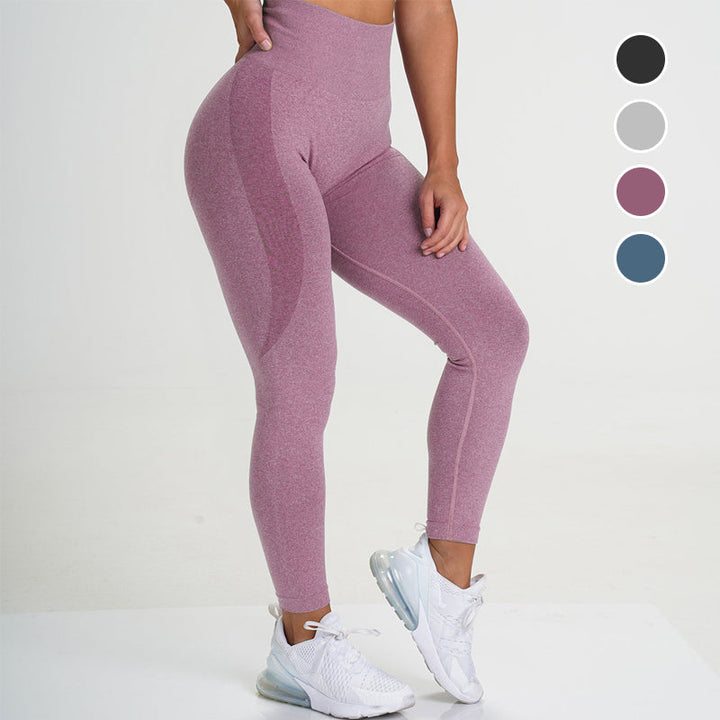 Buttlifting Dameslegging met Hoge Taille - ElevateFit-Fuchsia-S-State of Style