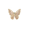 Elena Crystal Butterfly Ring