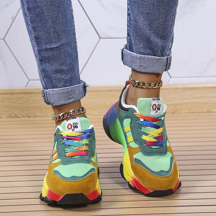 Colourful Women's Sneakers – Solenya