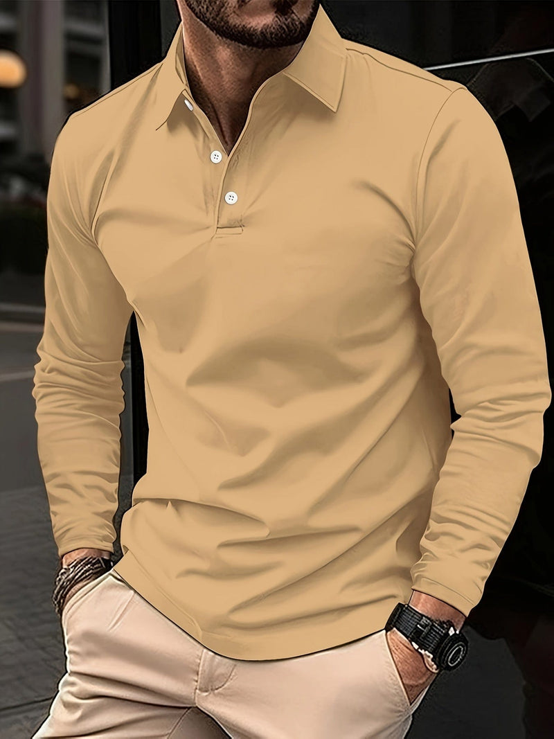 Polo Shirt with Long Sleeves - Matthias