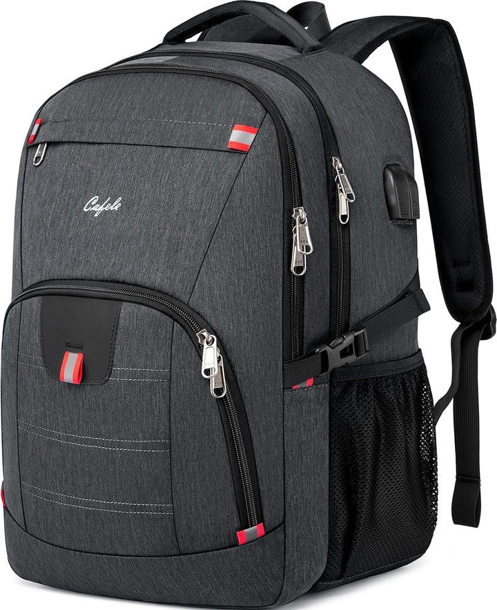 Water-Resistant Laptop Backpack with USB Port & Anti-Theft Design – TechPro (1+1 FREE Limited Promo)