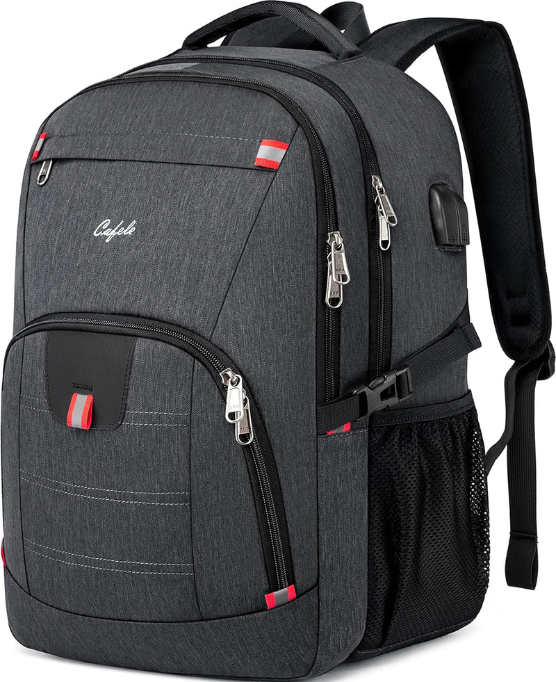 Water-Resistant Laptop Backpack with USB Port & Anti-Theft Design – TechPro (1+1 FREE Limited Promo)