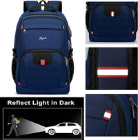 Water-Resistant Laptop Backpack with USB Port & Anti-Theft Design – TechPro (1+1 FREE Limited Promo)