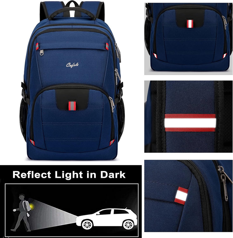 Water-Resistant Laptop Backpack with USB Port & Anti-Theft Design – TechPro (1+1 FREE Limited Promo)