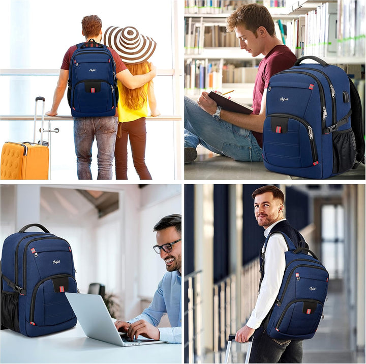 Water-Resistant Laptop Backpack with USB Port & Anti-Theft Design – TechPro (1+1 FREE Limited Promo)