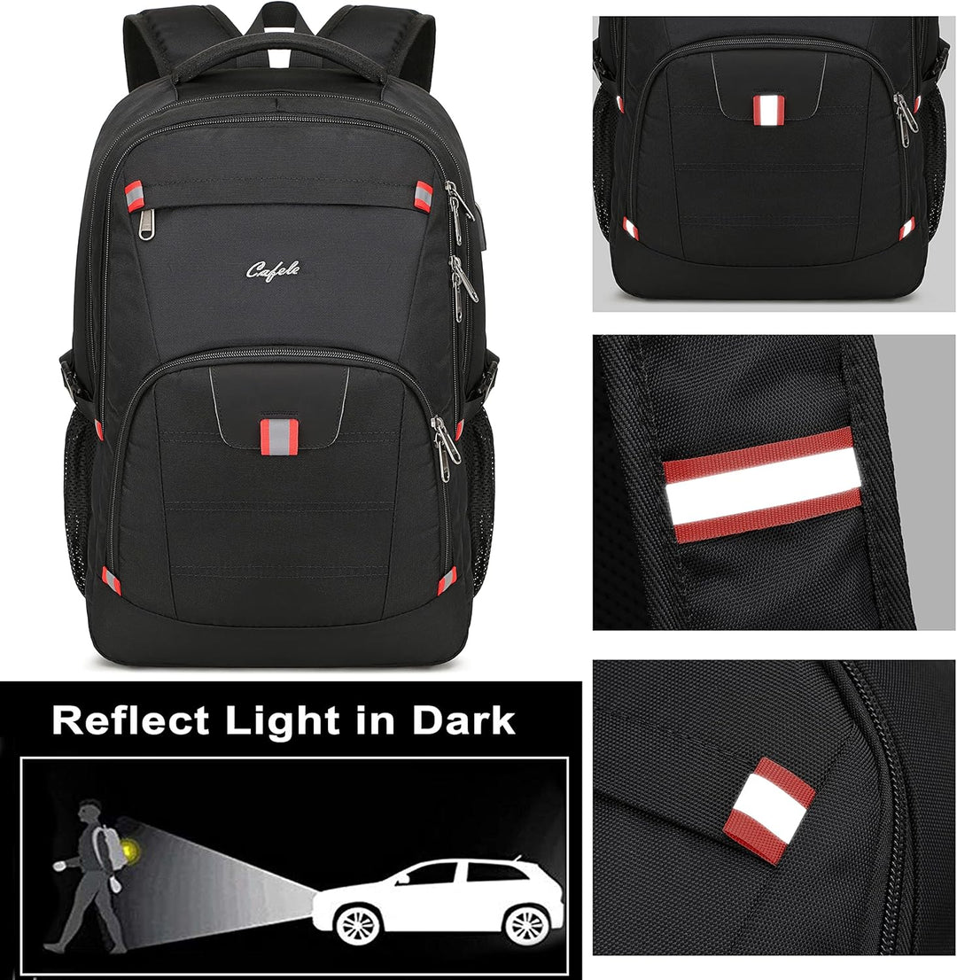 Water-Resistant Laptop Backpack with USB Port & Anti-Theft Design – TechPro (1+1 FREE Limited Promo)