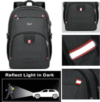 Water-Resistant Laptop Backpack with USB Port & Anti-Theft Design – TechPro (1+1 FREE Limited Promo)
