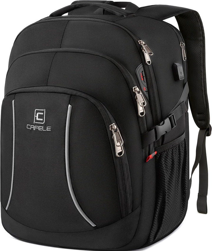 Water-Resistant Laptop Backpack with USB Port & Anti-Theft Design – TechPro (1+1 FREE Limited Promo)