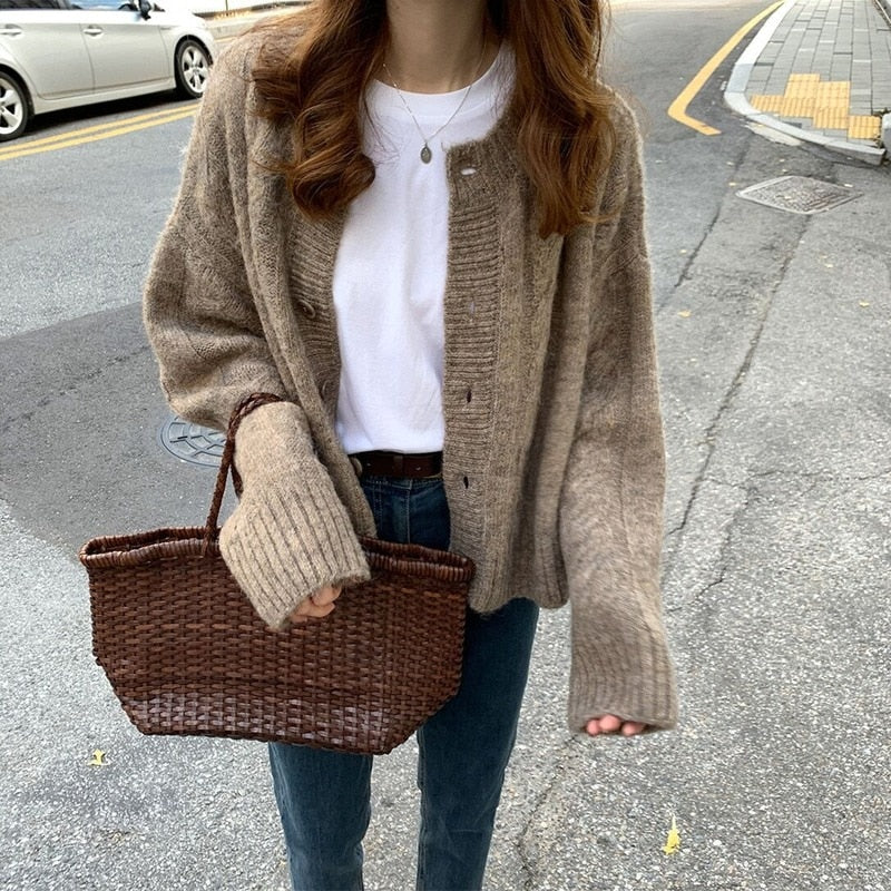 CaitlynsVest | Chic & Versatile Women's Vest-Milk Khaki-One Size-State of Style