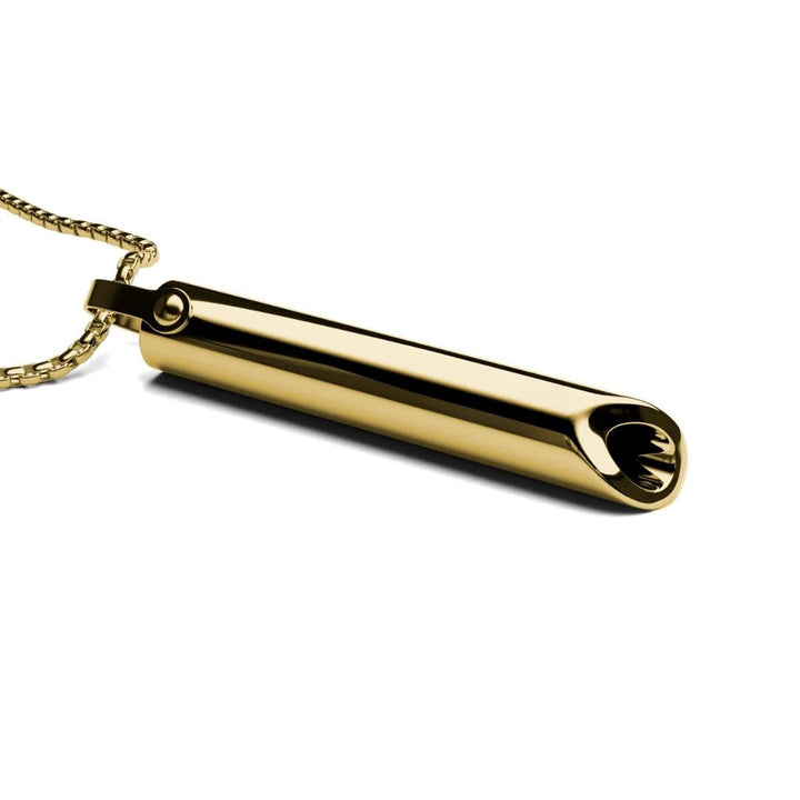 Calm Necklace - CalmFlow Pendant-Gold-State of Style