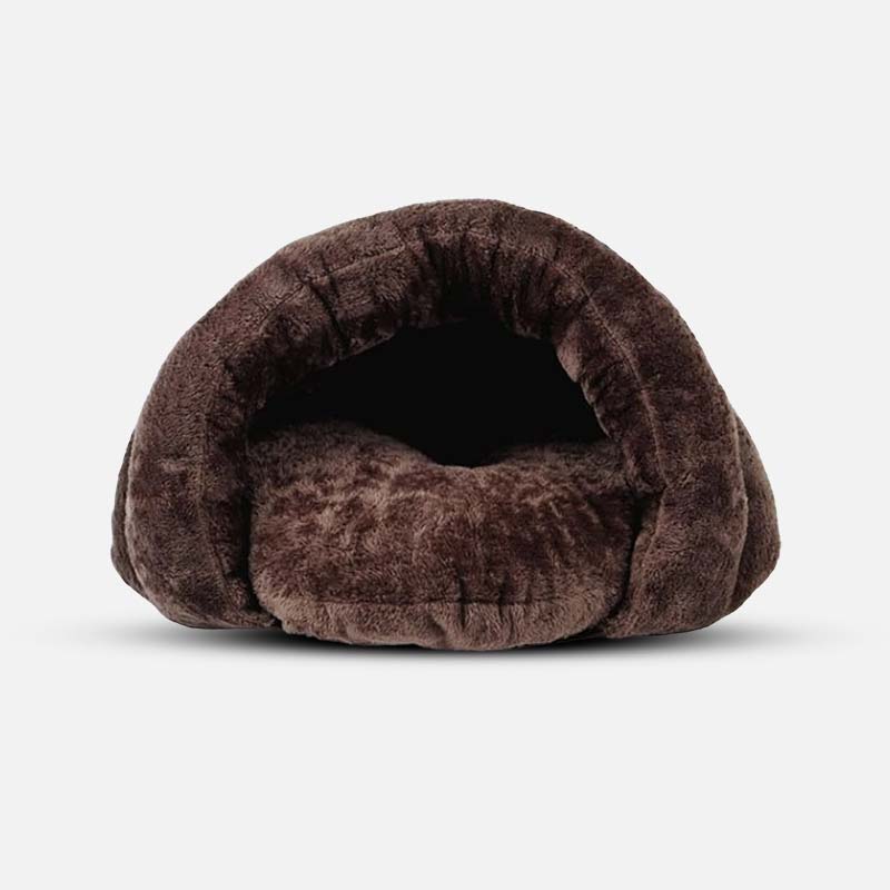Calming Cave Dog Bed - CozyCave Retreat-Brown-State of Style