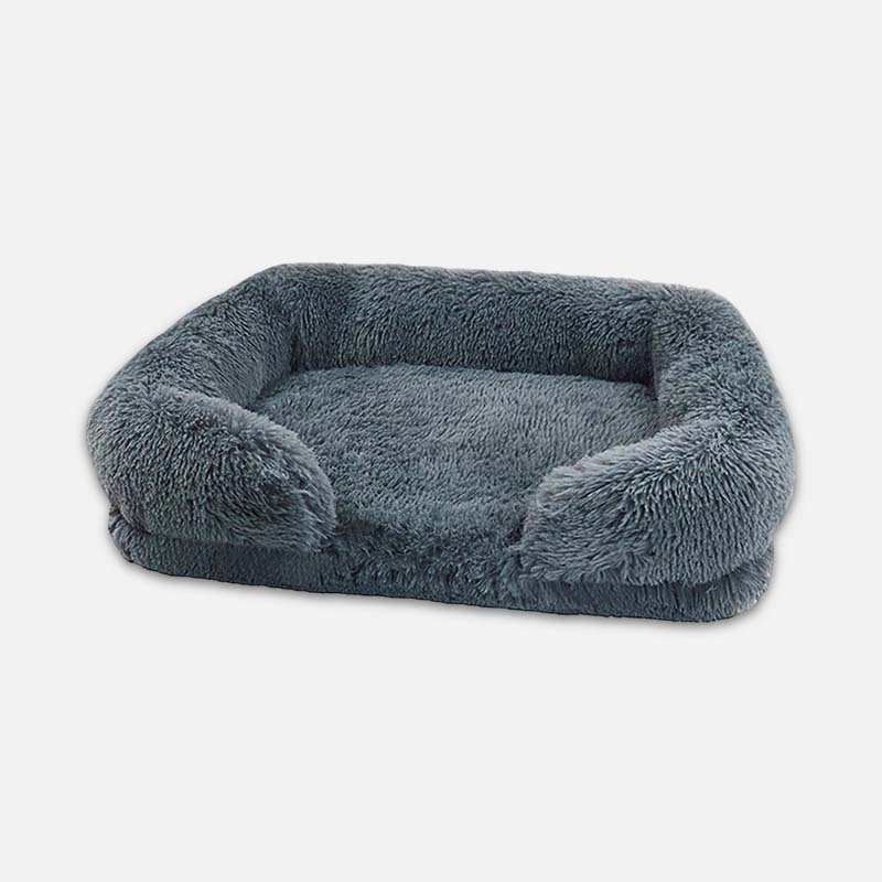 Calming Dog Bed with Memory Foam - Charlie-M-Anthracite-State of Style