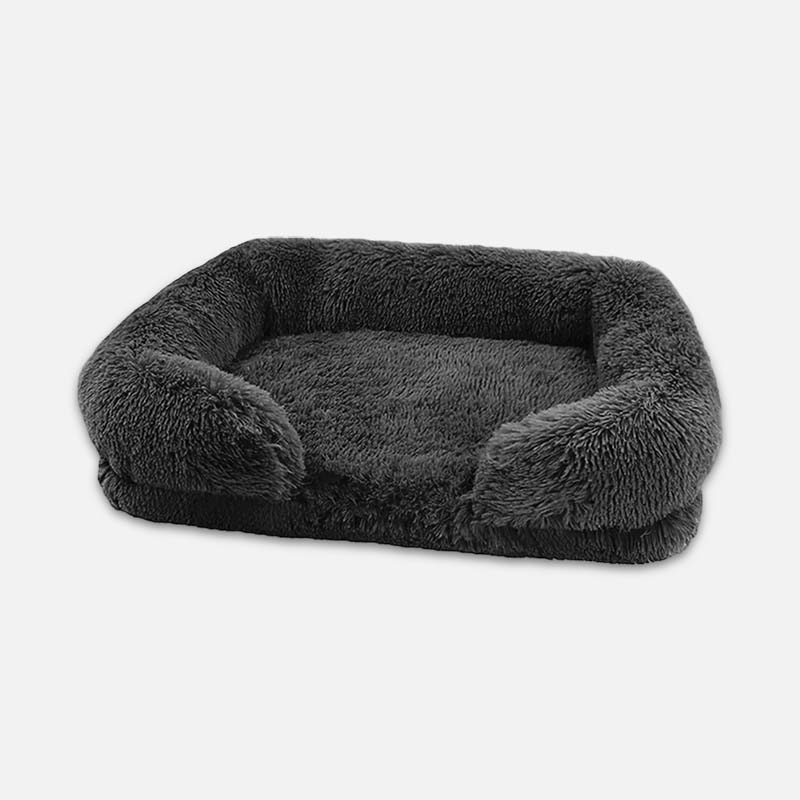 Calming Dog Bed with Memory Foam - Charlie-S-Black-State of Style