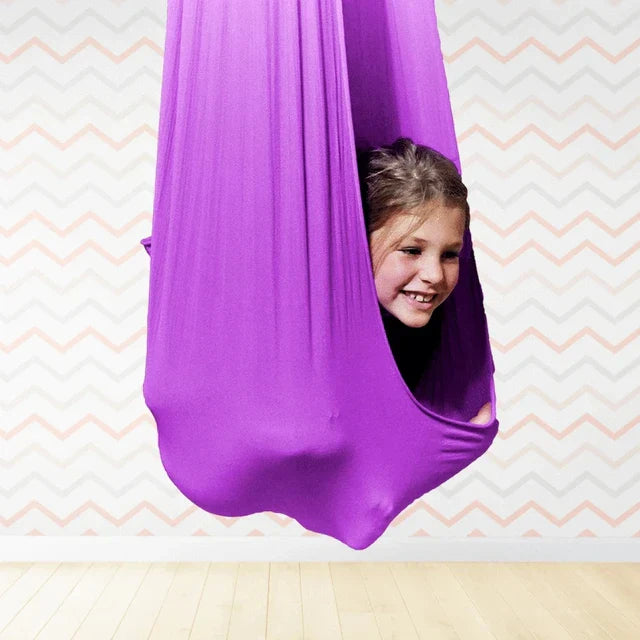 Calming Therapy Swing for Kids - CalmGlide-Purple-State of Style