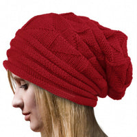 Camie Knit Beanie | Warm and Comfortable-Red-State of Style