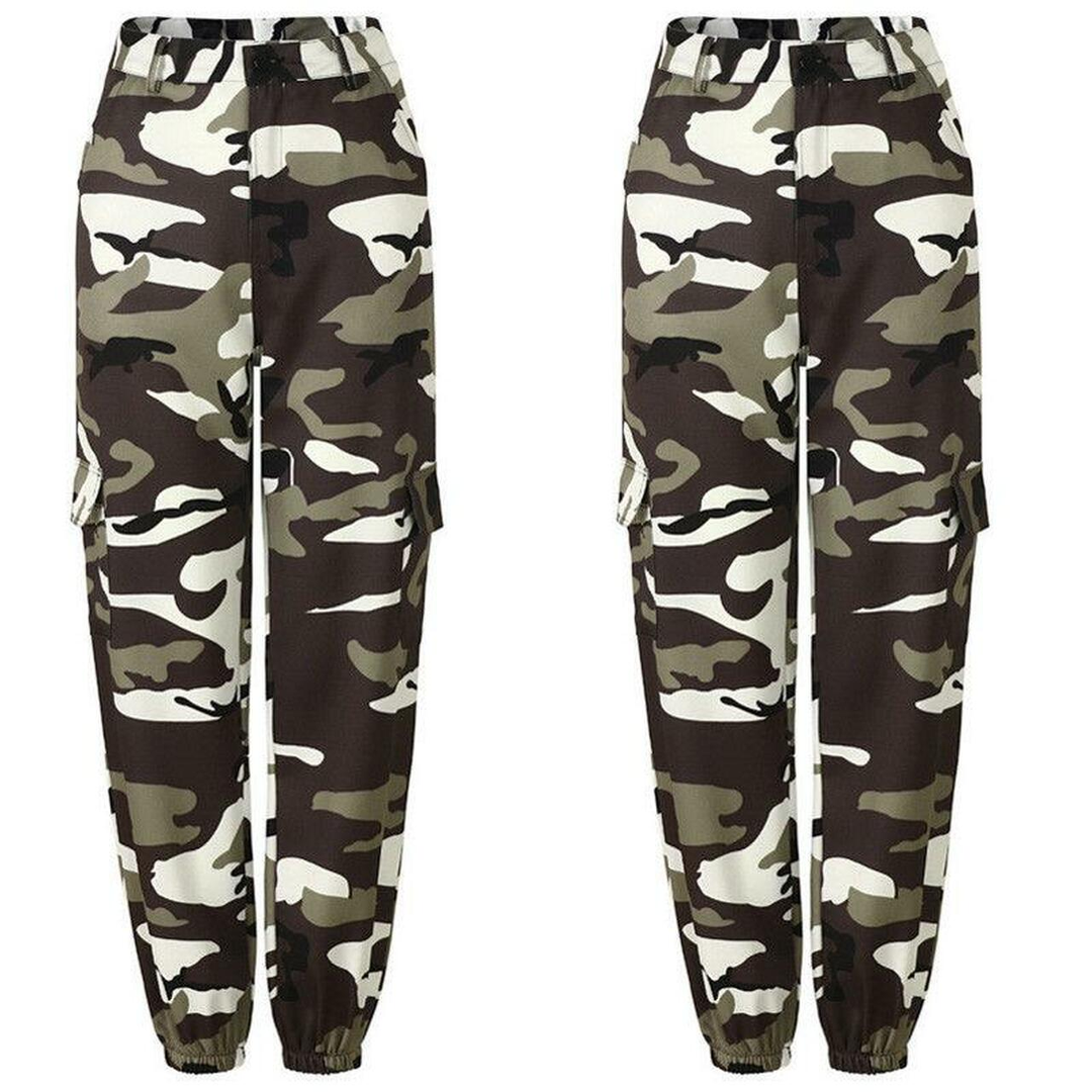 Camo Joggers | Stylish & Comfortable Cargo Pants-Army Green-S-State of Style