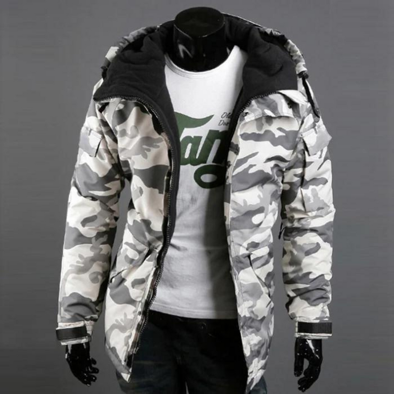 Camouflage Jacket for Men - Rafael-White-S-State of Style