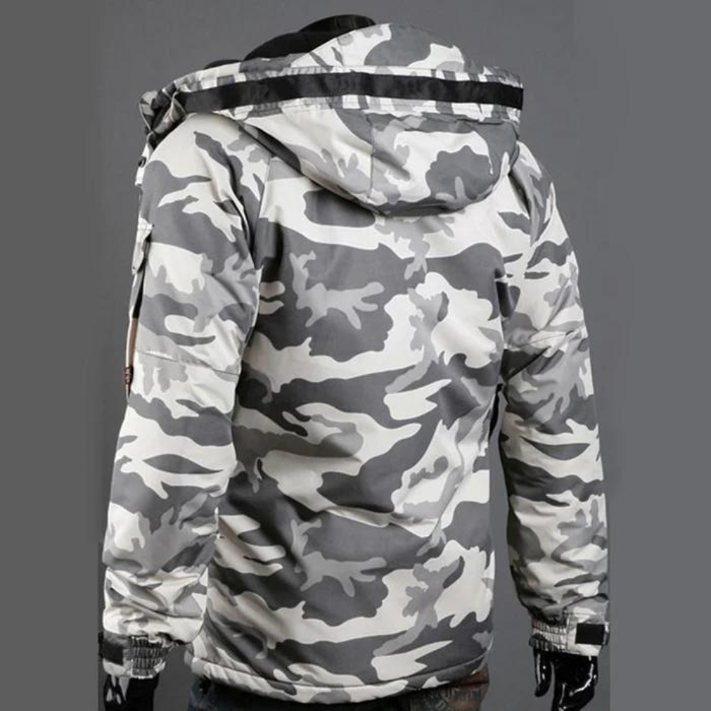 Camouflage Jacket for Men - Rafael-White-S-State of Style