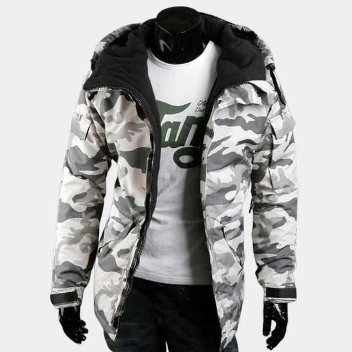 Camouflage Jacket for Men - Rafael-White-S-State of Style