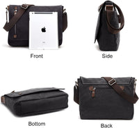 Durable Canvas Messenger Shoulder Satchel Bag – Corven