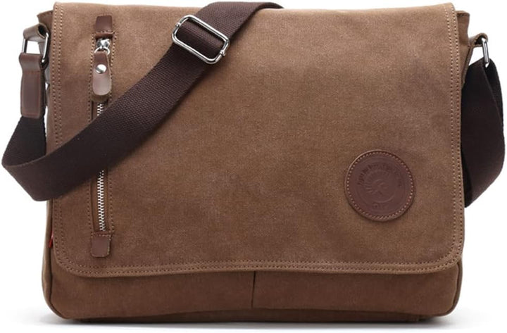 Durable Canvas Messenger Shoulder Satchel Bag – Corven