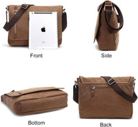 Durable Canvas Messenger Shoulder Satchel Bag – Corven