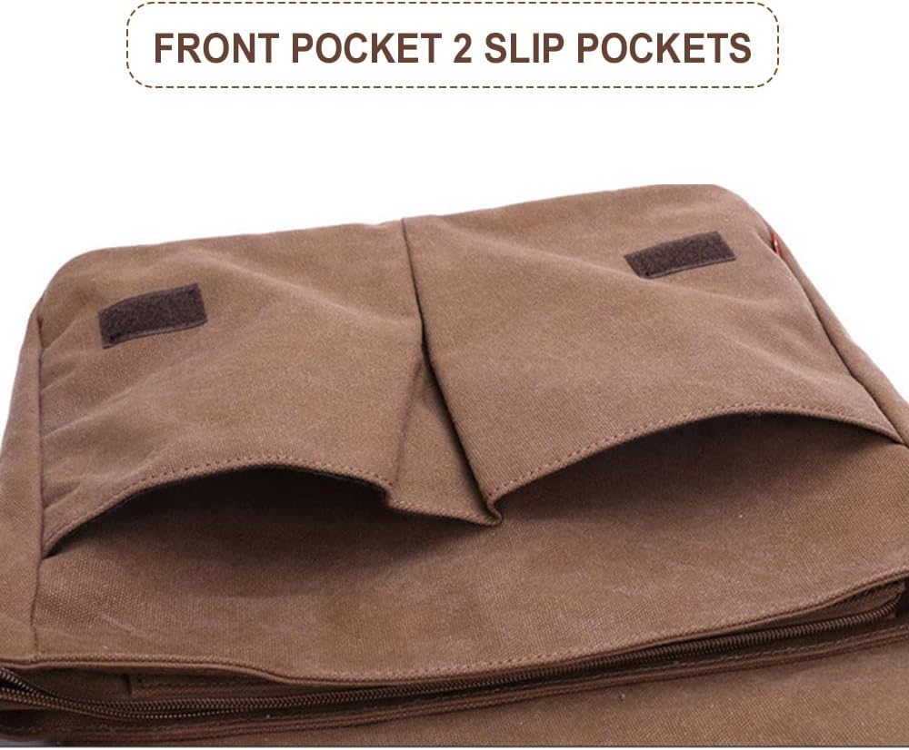 Durable Canvas Messenger Shoulder Satchel Bag – Corven