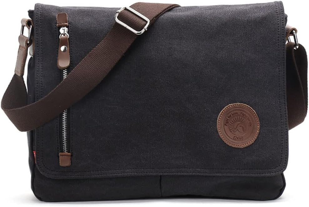 Durable Canvas Messenger Shoulder Satchel Bag – Corven
