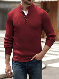 Capri Sweater - Hudson-Red-M-State of Style